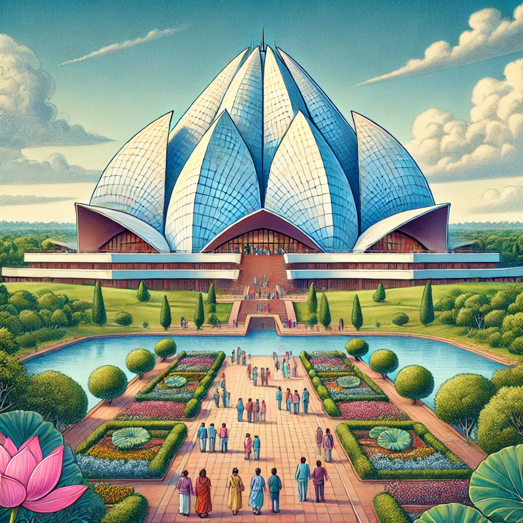Lotustempel der Bahai